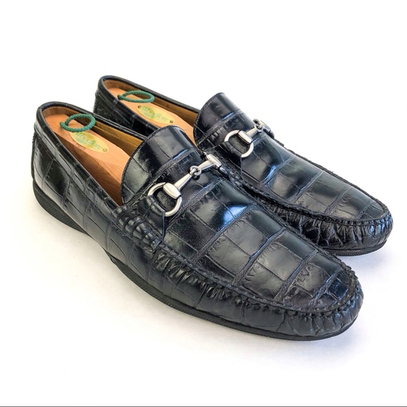 peter millar croc bit loafer